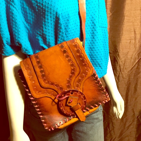 Handbags - Handmade leather crossbody